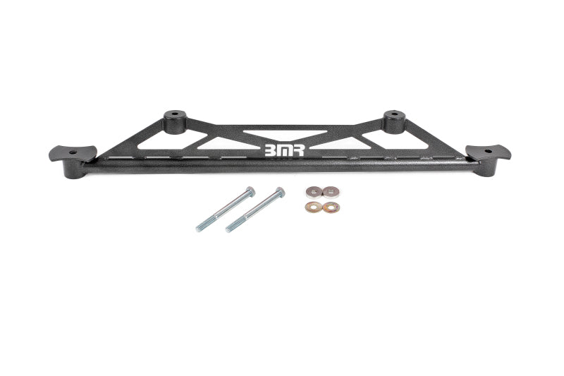 BMR 16-17 6th Gen Camaro Rear Of Rear Cradle Brace - Black Hammertone BMR Suspension Chassis Bracing