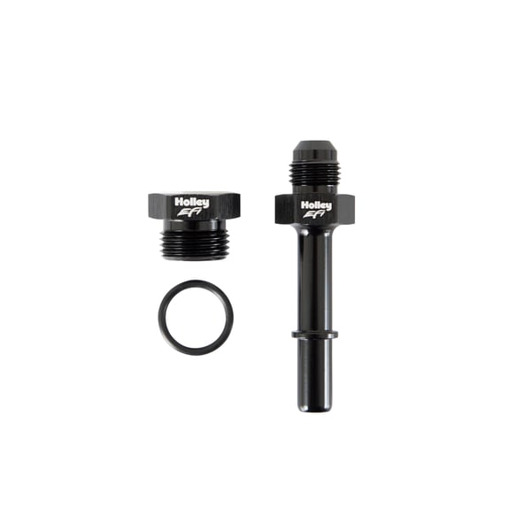 Fuel Rail Adapter Fitting -6AN to GM Quick Connect 534-211 HOLLEY Autoparts