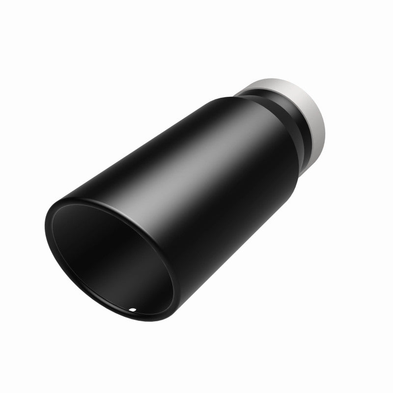 MagnaFlow Tip Stainless Black Coated Single Wall Round Single Outlet 5in Dia 4in Inlet 13in L Magnaflow Catalytic Converter Universal