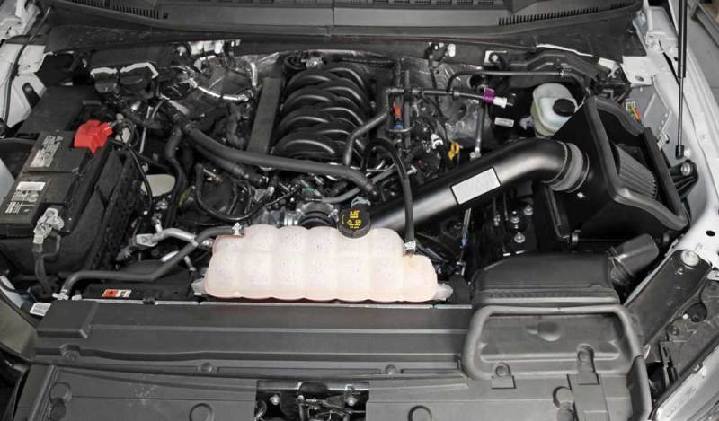K&N 2015 Ford F150 5.0L V8 Blackhawk Performance Intake Kit K&N Engineering Cold Air Intakes