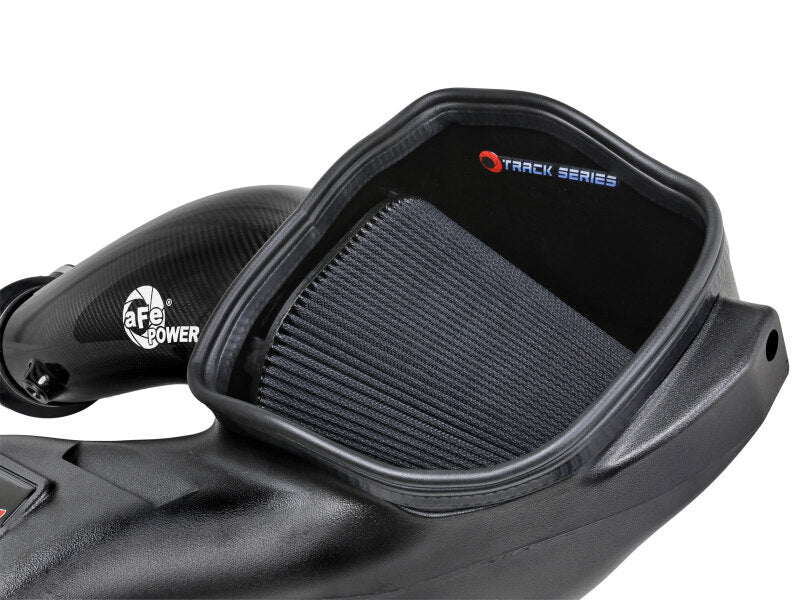 aFe 23-24 Ford F150 Raptor R V8 5.2L Supercharged Track Series Air Intake w/ Black PDS Filter aFe Cold Air Intakes