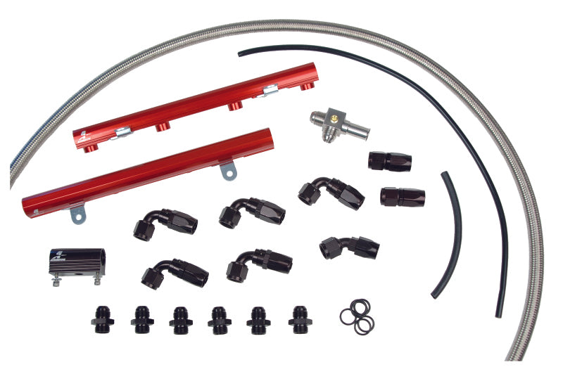 Aeromotive 05-06 Ford Mustang GT 4.6L 3 valve Fuel Rail System Aeromotive Fuel Rails
