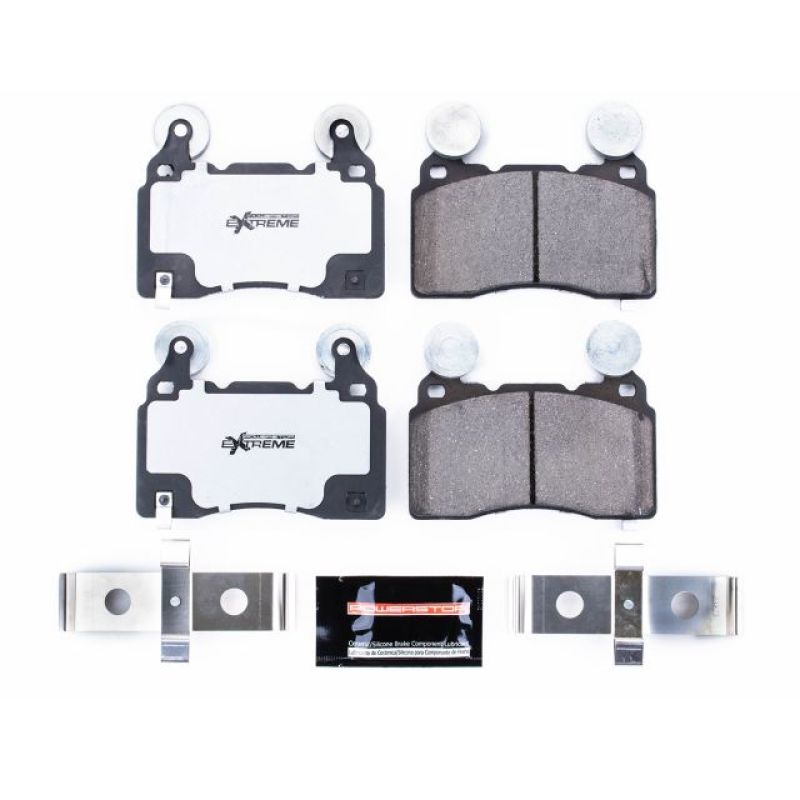 Power Stop 16-18 Cadillac CT6 Front Z26 Extreme Street Brake Pads w/Hardware PowerStop Brake Pads - Performance