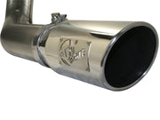 aFe MACHForce XP Exhaust Cat-Back SS-409 4in Polished Tip 11-12 Ford F-150 EcoBoost V6-3.5L (tt) aFe Catback