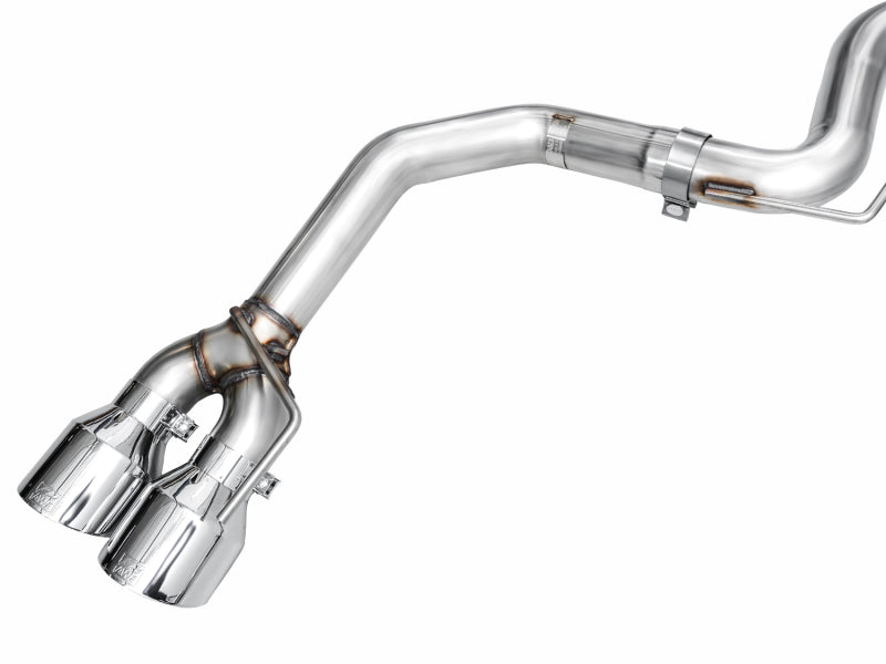 AWE 2024 Ford Mustang Dark Horse S650 RWD Track Edition Cat-Back Exhaust w/ Quad Chrome Silver Tips AWE Tuning Catback