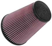K&N Universal Clamp-On Air Filter 6in FLG / 7-1/2in B / 4-1/2in T / 9in H K&N Engineering Air Filters - Universal Fit