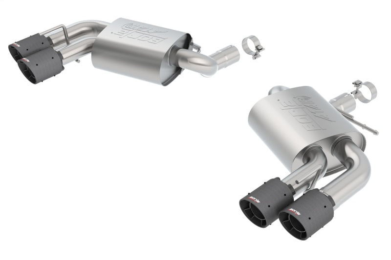 Borla 2016 Chevy Camaro SS V8 AT/MT ATAK Rear Section Exhaust w/o Dual Mode Valves Borla Axle Back