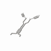 MagnaFlow Cat-Back Stainless Dual Split Rear Exit 4in Polished Tips 11-15 Chevy Camaro 3.6L V6 Magnaflow Catback