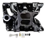 Edelbrock Pontiac 326-455 Performer RPM Intake Manifold - Black Plasma Finish Edelbrock Intake Manifolds