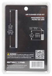 Spectre Air Cleaner Stud Kit - Unfinished Spectre Air Intake Components