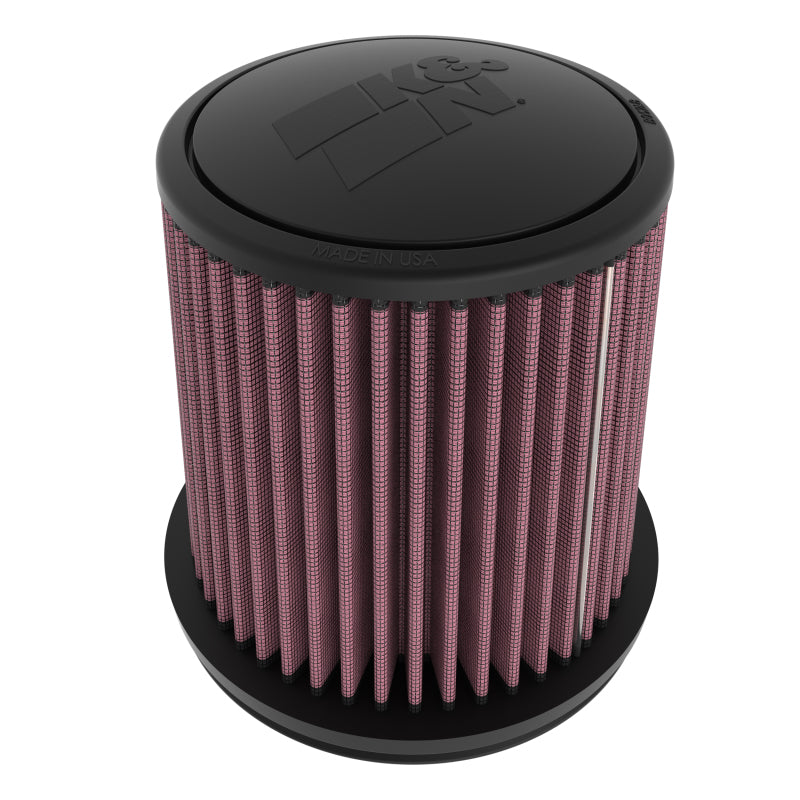 K&N Universal 4in Flange x 6-17/32in Base x 6-3/4in Height Clamp-On Air Filter K&N Engineering Air Filters - Universal Fit