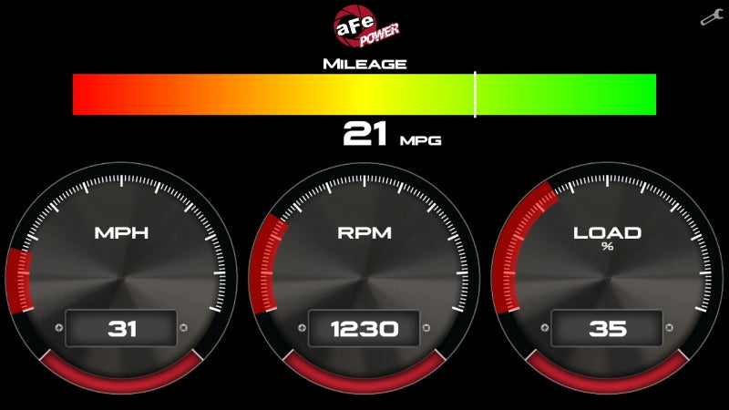 aFe AGD Advanced Gauge Display Digital 5.5in Monitor 08-18 Dodge/RAM/Ford/GM Diesel Trucks aFe Gauges