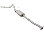 aFe MACHForce XP SS Exhaust 3in to 3.5in Cat-Back w/ Polished Tip 15 Ford F-150 EcoBoost V6 2.7/3.5L aFe Catback