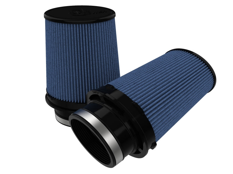 aFe Black Series Replacement Filter w/ Pro 5R Media 4-1/2x3IN F x 6x5IN B x 5x3-3/4 Tx7IN H - (Pair) aFe Cold Air Intakes