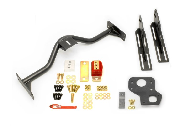 BMR 67-69 1st Gen F-Body T56 Six Speed Conversion Kit - Black Hammertone BMR Suspension Crossmembers