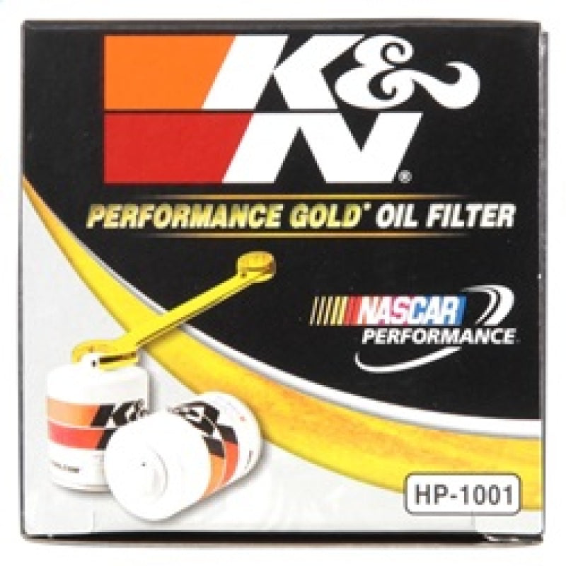 K&N Chevy / Pontiac / GMC / Buick Performance Gold Oil Filter K&N Engineering Oil Filters
