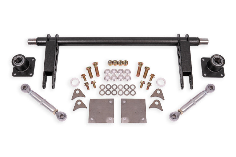 BMR 79-04 Ford Mustang 1.375in Rear Weld-on Anti-roll Bar Kit Hollow - Black Hammertone