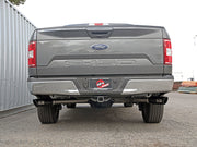 aFe Gemini XV 3in 304 SS Cat-Back Exhaust 15-20 Ford F-150 V6 2.7L/3.5 w/ Black Tips aFe Catback