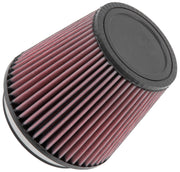 K&N Filter Universal Rubber Filter 5in Flange 6.5in Base 4.5in Top 5.5in Height K&N Engineering Air Filters - Universal Fit