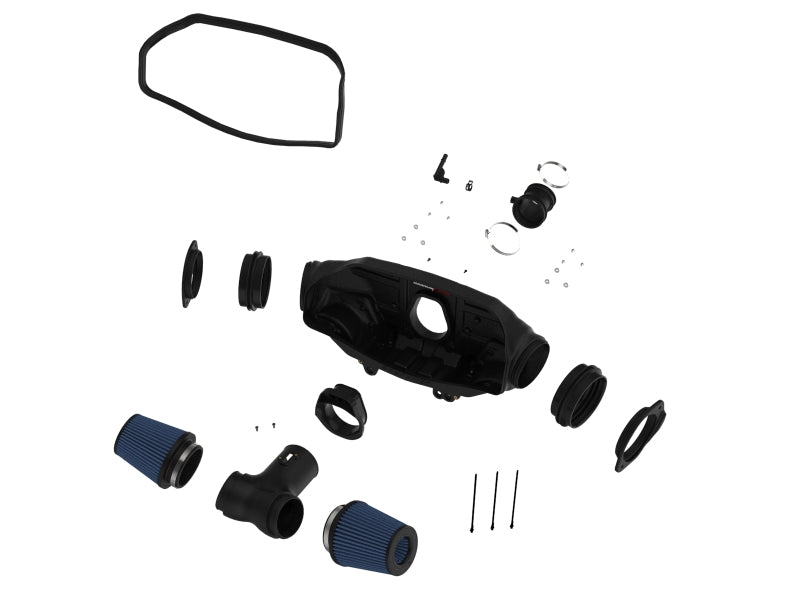 aFe 20-23 Chevy Corvette C8 Magnum FORCE Stage-2 Cold Air Intake w/ Pro 5R Filters