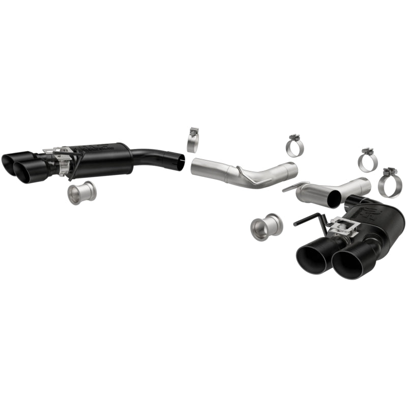 MagnaFlow SYS Competition Black A/B 2011 Ford Mustang 5.0L Magnaflow Axle Back
