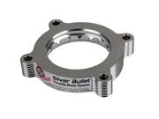 aFe 11-14 Ford Mustang/ 11-14 Ford F-150 V6 3.7L Silver Bullet Throttle Body Spacer - Silver aFe Throttle Body Spacers