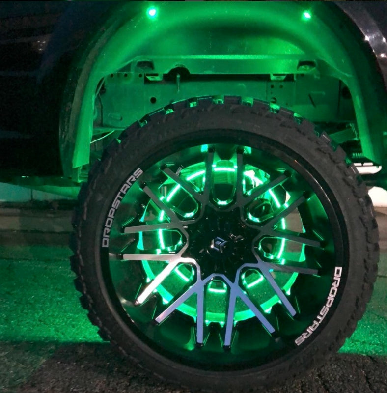 Oracle LED Illuminated Wheel Rings - ColorSHIFT - 15in. - ColorSHIFT No Remote ORACLE Lighting Light Strip LED