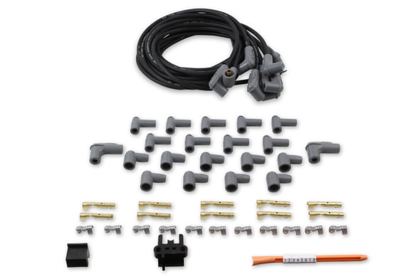 Black Super Conductor Universal 8 cyl. 90¡ 31233 MSD Autoparts