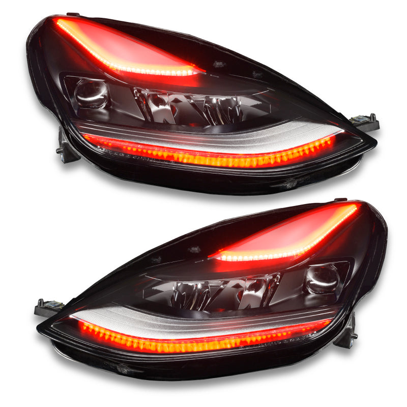 Oracle 2021+ Tesla Model 3 Dynamic ColorSHIFT Headlight DRL Upgrade Kit ORACLE Lighting Headlights