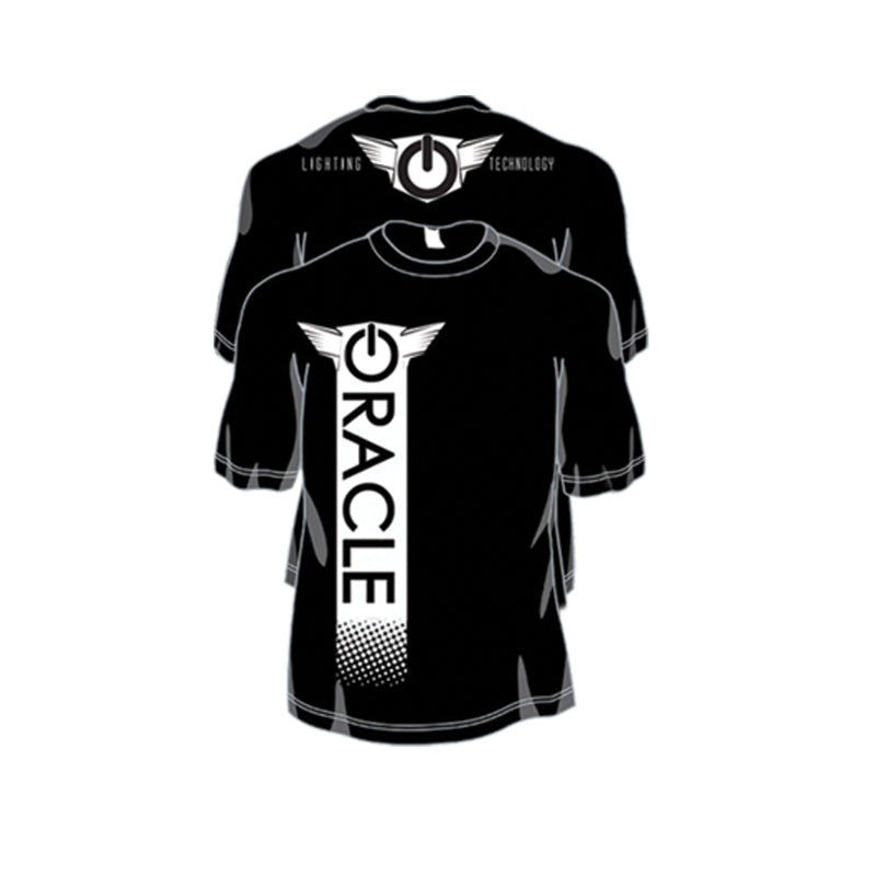 Oracle Black T-Shirt - S - Black ORACLE Lighting Flashlights