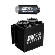 DeatschWerks 3.5L Modular Surge Tank (Incl. 1 DW350iL In-Line Fuel Pump) DeatschWerks Surge Tanks