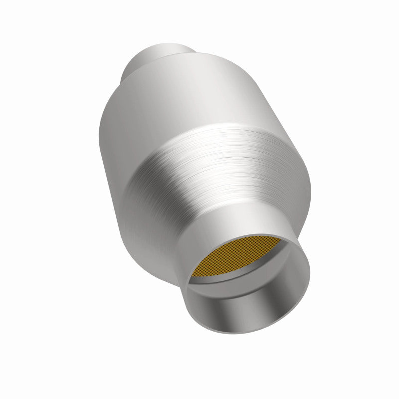 MagnaFlow Conv Univ 2.25in Inlet/Outlet Center/Center Round Magnaflow Catalytic Converter Universal