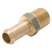 Edelbrock Fitting 1/4-18 NPT X 3/8In Single Barb Brass Edelbrock Fittings