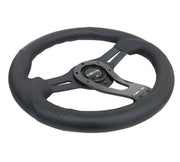 NRG Reinforced Steering Wheel (320mm) w/Carbon Center Spoke NRG Steering Wheels