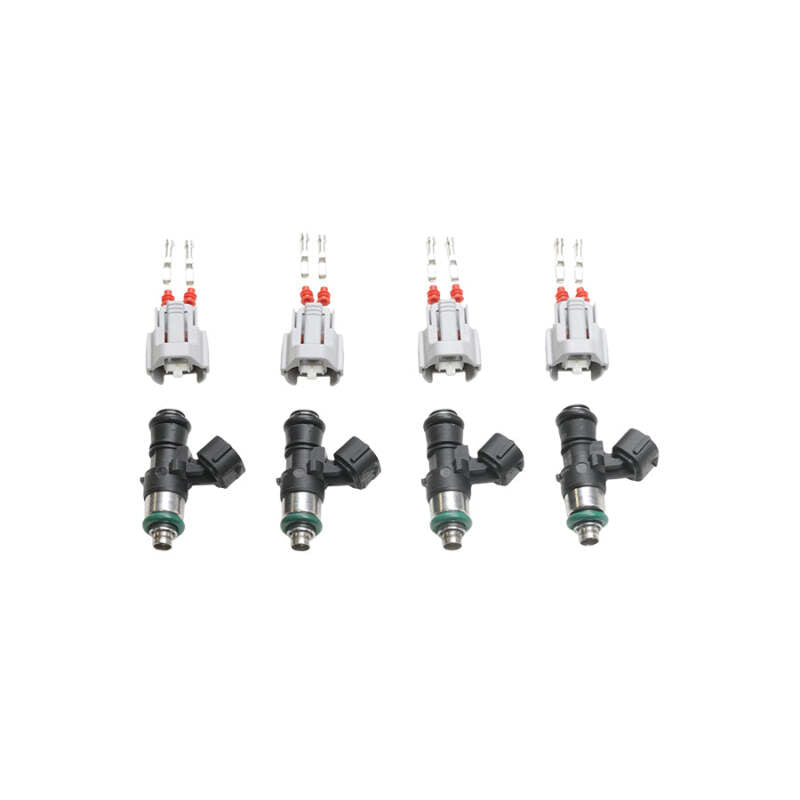 DeatschWerks Set of 4 2400cc/min for Fitech/Holley Sniper TBI Units DeatschWerks Fuel Injector Sets - 4Cyl