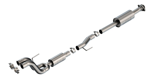 Borla 21-23 Ford Tremor 3.5L V6 AT 4WD 4DR CC SB 3in S-Type Mid-Section Borla Connecting Pipes