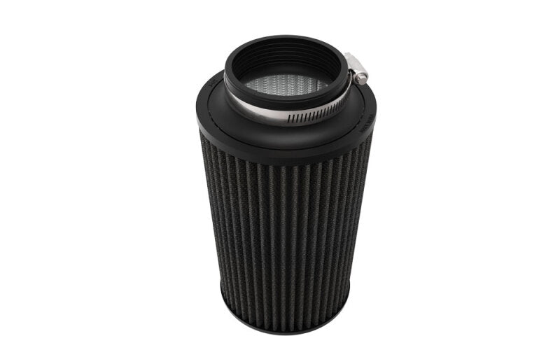 K&N Universal Clamp-On Air Filter 3-1/2in Flange ID 6in Base 5-1/4in Top 9in Height K&N Engineering Air Filters - Universal Fit