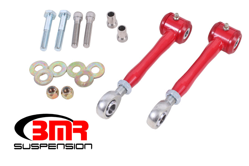 BMR 16-17 6th Gen Camaro Rear Sway Bar End Link Kit - Red BMR Suspension Suspension Arms & Components
