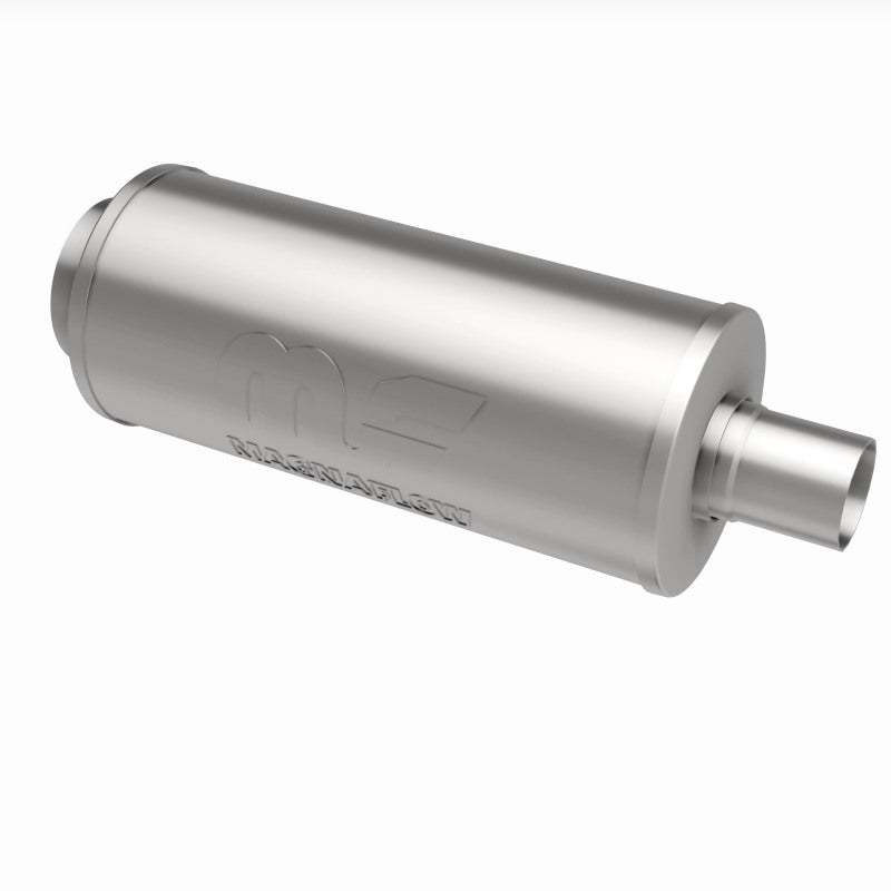 MagnaFlow Muffler W/Tip Mag SS 14X6X6 2.25/4. Magnaflow Muffler