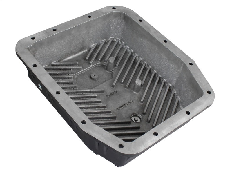 aFe Transmission Pan (Black); Ford Trucks 94-08 AODE aFe Diff Covers