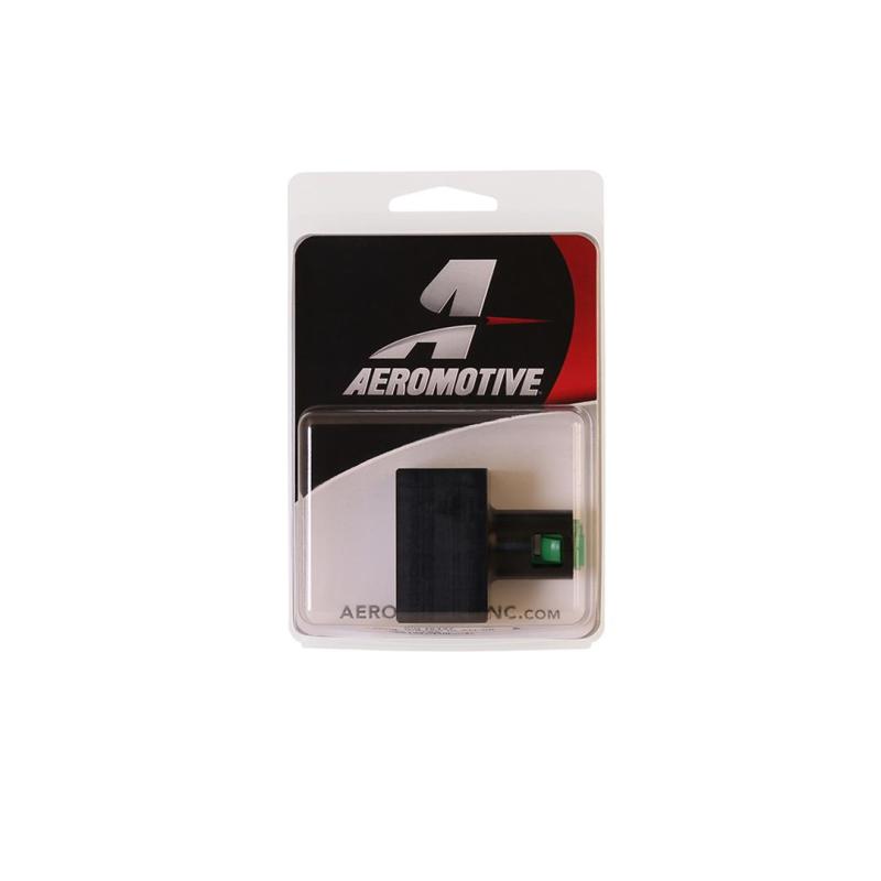 Aeromotive Fitting - Tee - 2x AN-08 Port - 3/8 Quick Connect Aeromotive Fittings