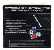 Spectre Adjustable Conical Air Filter 5-1/2in. Tall (Fits 3in. / 3-1/2in. / 4in. Tubes) - Black Spectre Air Filters - Universal Fit