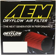 AEM 5 in x 5 in Dryflow Air Filter AEM Induction Air Filters - Universal Fit