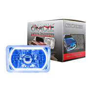 Oracle Pre-Installed Lights 4x6 IN. Sealed Beam - Blue Halo ORACLE Lighting Headlights