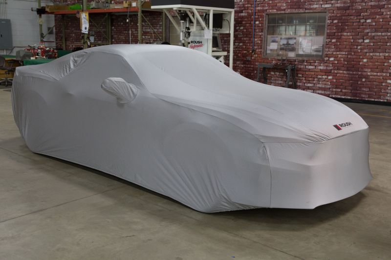 ROUSH 2015-2019 Ford Mustang Satin Stretch Indoor Car Cover Roush Car Covers