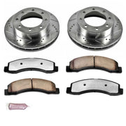 Power Stop 1999 Ford F-250 Super Duty Front Z36 Truck & Tow Brake Kit PowerStop Brake Kits - Performance D&S