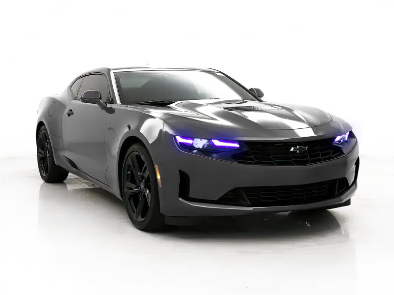 Oracle 19-21 Chevy Camaro LS/LT RGB+A Headlight DRL Kit - ColorSHIFT w/ RF Controller ORACLE Lighting Headlights