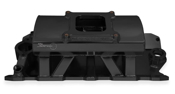 Sniper Sheet Metal Fabricated Intake Manifold Small Block Chevy 825012 HOLLEY EFI Autoparts