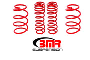 BMR 07-14 Shelby GT500 Drag Lowering Springs (Set Of 4) - Red BMR Suspension Lowering Springs