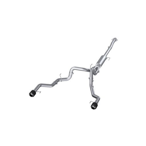 MBRP 22-23 Ford F150 T304 5in OD Carbon Fiber Tip Dual Rear Exit 3in Cat Back Exhaust MBRP Catback